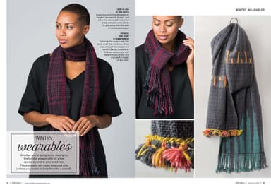 Little Looms magazine spread